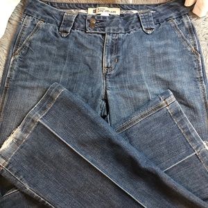 Gap Original Jeans Womens Size 10 Reg Long & Lean Bootcut Dark Wash Blue Denim